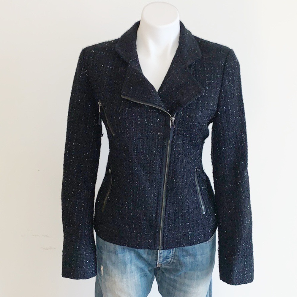 I❤️ Ronson black moto jacket size medium